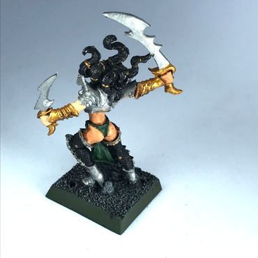 Classic Metal Witch Elf Dark Elf Elves - Painted - Warhammer Fantasy X13463