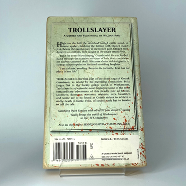 Trollslayer - William King - Paperback 2000 Black Library Warhammer Fantasy M980