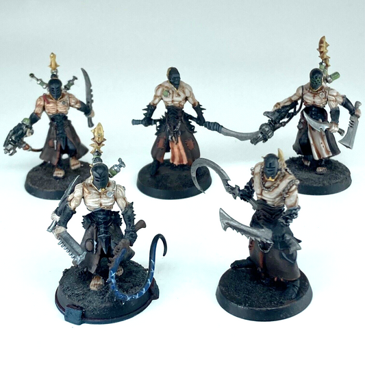 Wrack Squad - Drukhari Dark Eldar - Painted - Warhammer 40K Games Workshop C5190