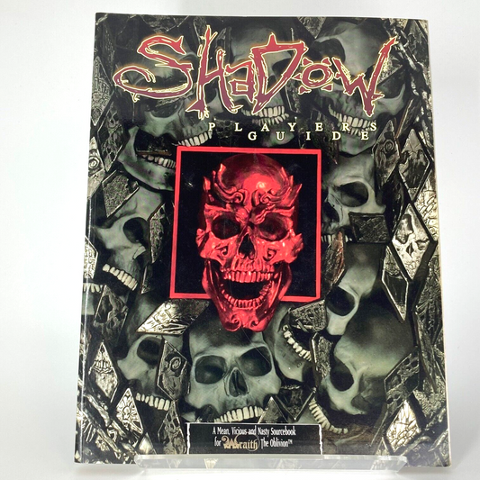Shadow Players Guide - Wraith: The Oblivion RPG Guide Book - White Wolf M620