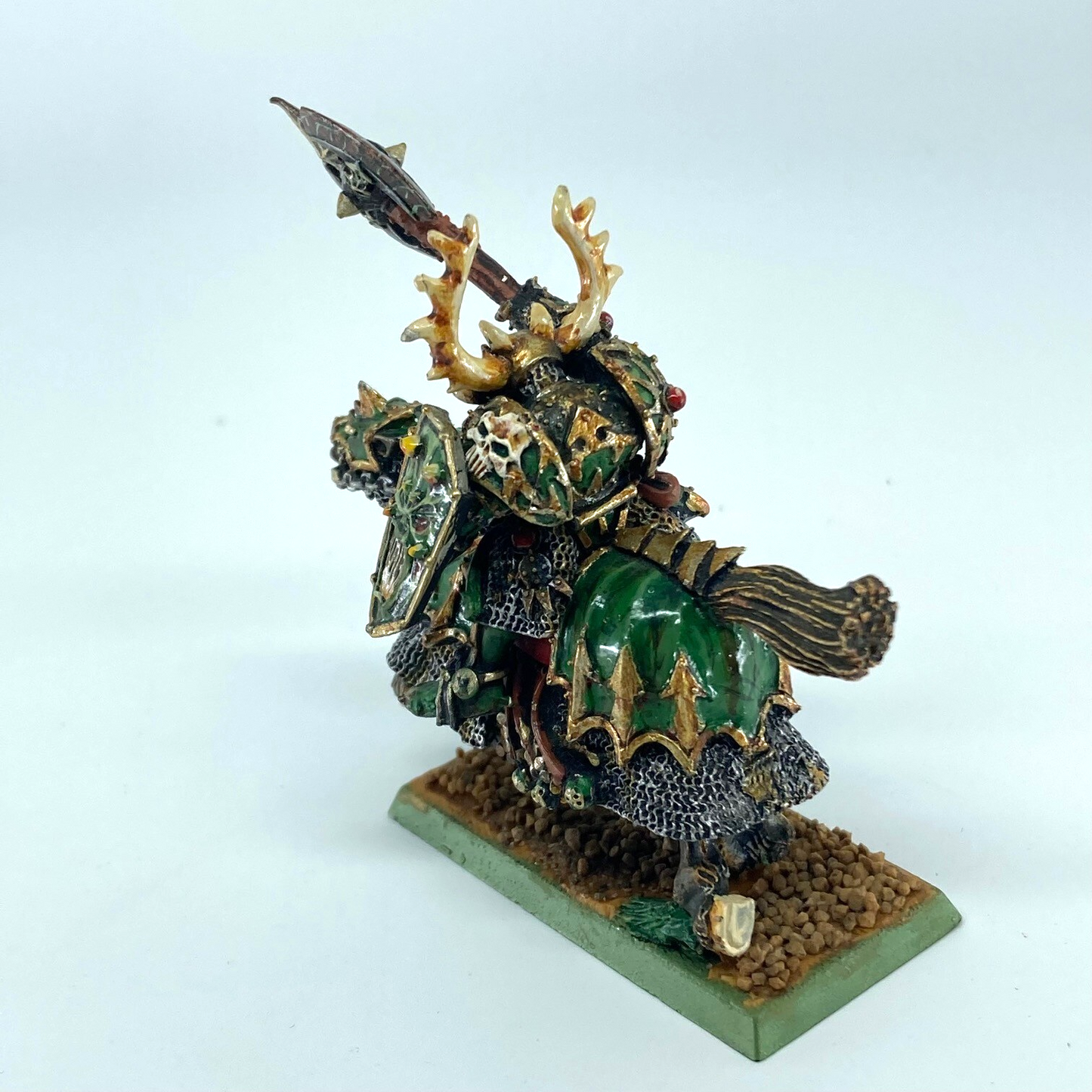 Chaos Lord Of Nurgle - Warriors of Chaos - Painted Warhammer Fantasy Metal C5858