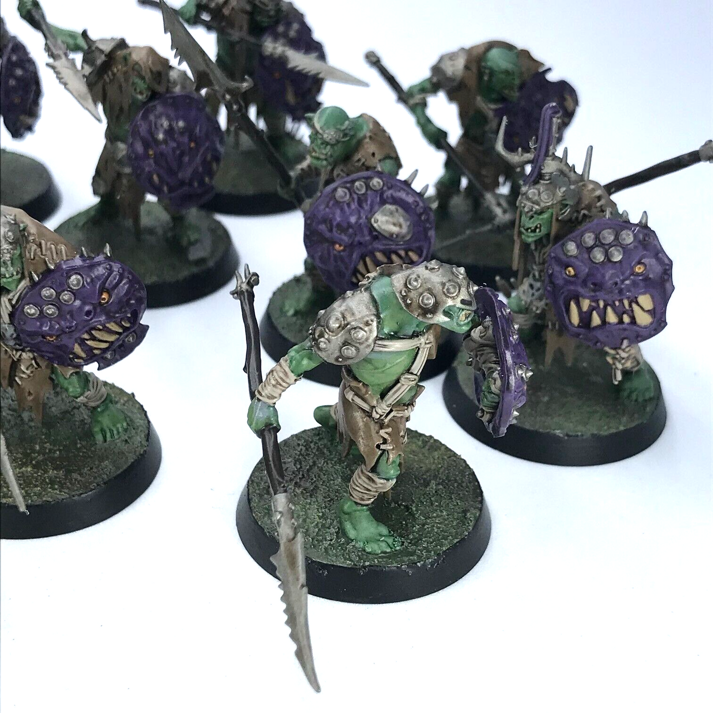 Gutrippaz with Stikkas Orruk Warclans - Painted - Warhammer Age of Sigmar C2276