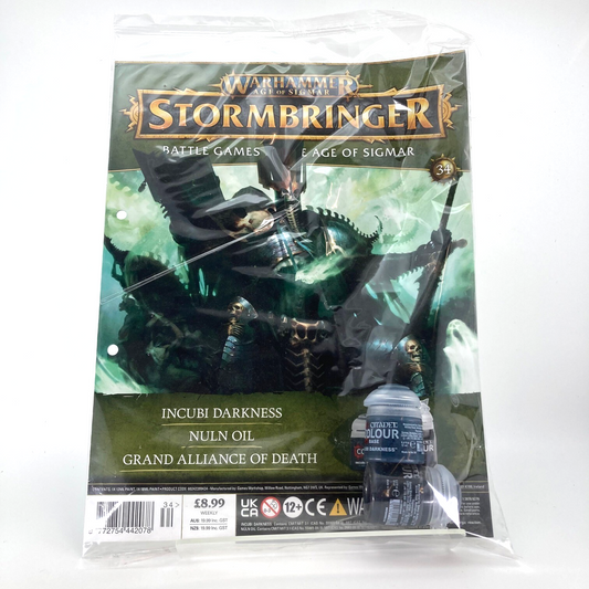 Stormbringer Issue 34 - Paints - Warhammer Age of Sigmar Games Workshop M1963