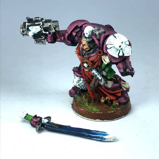 Metal Classic Space Marine Librarian - Painted - Warhammer 40K C3424