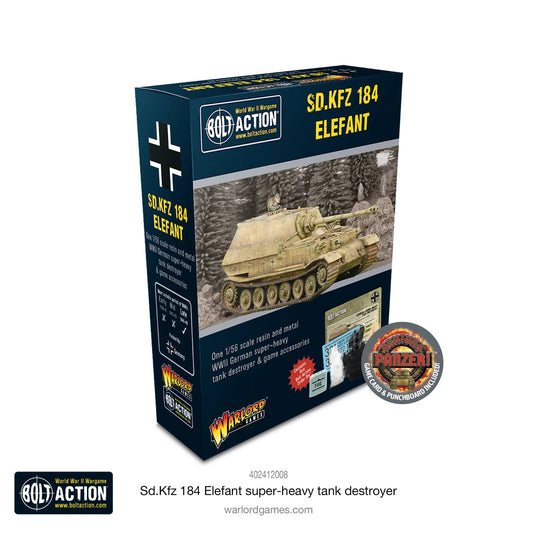 German SD.KFZ 184 Elefant - Brand New - Warlord Games Bolt Action Miniatures
