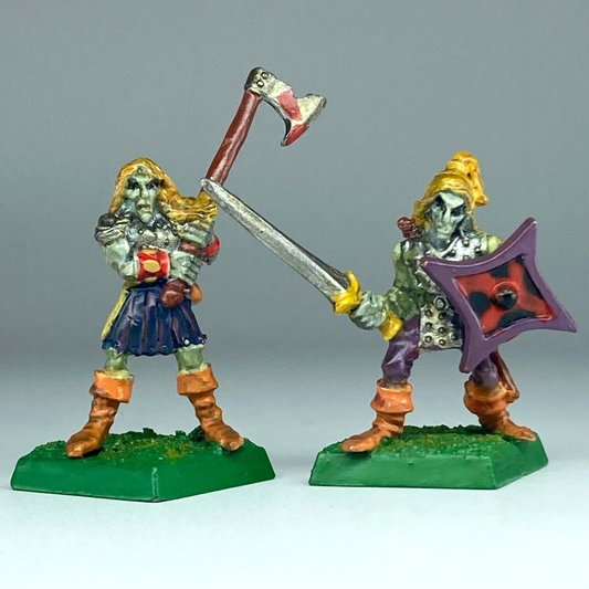 Wood Elves Warriors Taranis - Citadel Warhammer Fantasy Classic Metal X13956