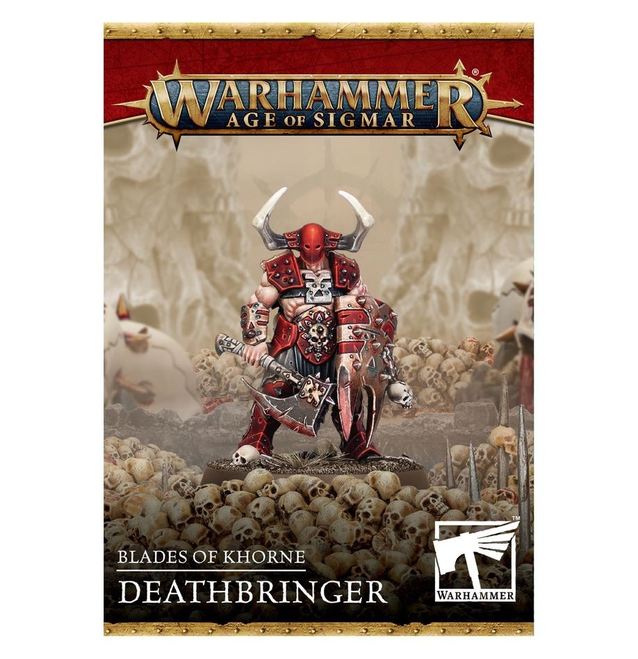 Games Workshop Blades Of Khorne: Deathbringer – Warhammer Age Of Sigmar – Unassembled & Unpainted