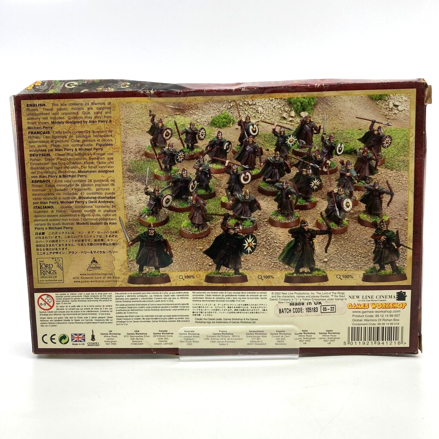 Rohan Warriors LOTR - Old Poses - Warhammer / Lord of the Rings W159
