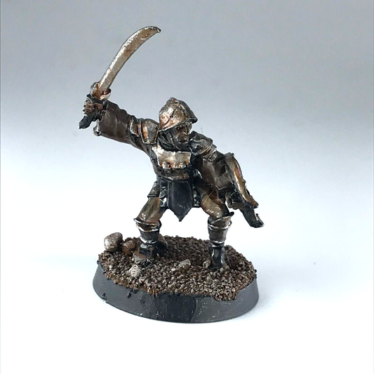 Mordor Orc Warrior LOTR - Warhammer / Lord of the Rings Metal GW X3563