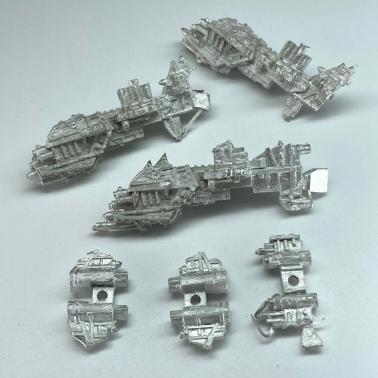Orks Savage Gunships - Battlefleet Gothic Warhammer GW Classic Metal X3922