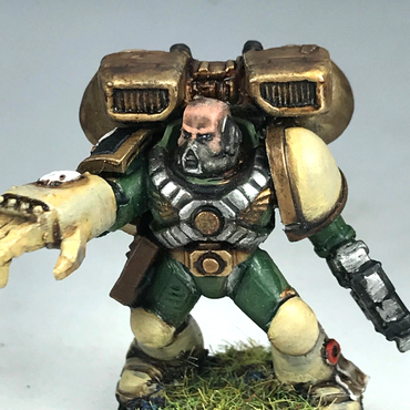 Classic Space Marine Champion Captain - Painted - Warhammer 40K X9361