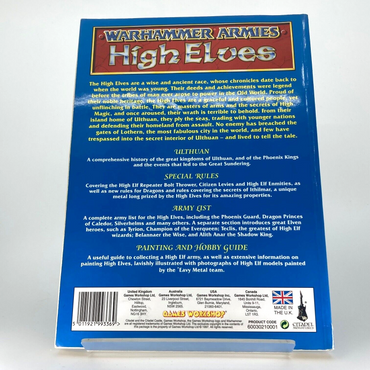 High Elves - Armies Supplement - Warhammer Fantasy Games Workshop M89