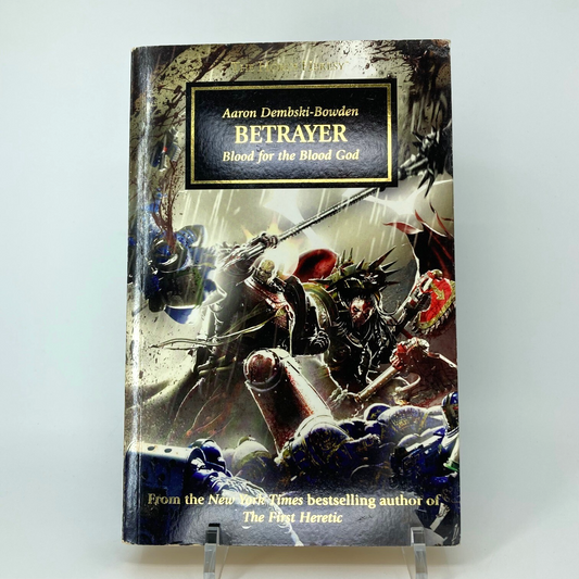 Betrayer - Aaron Dembski-Bowden 2013 Black Library Warhammer Horus Heresy M1727