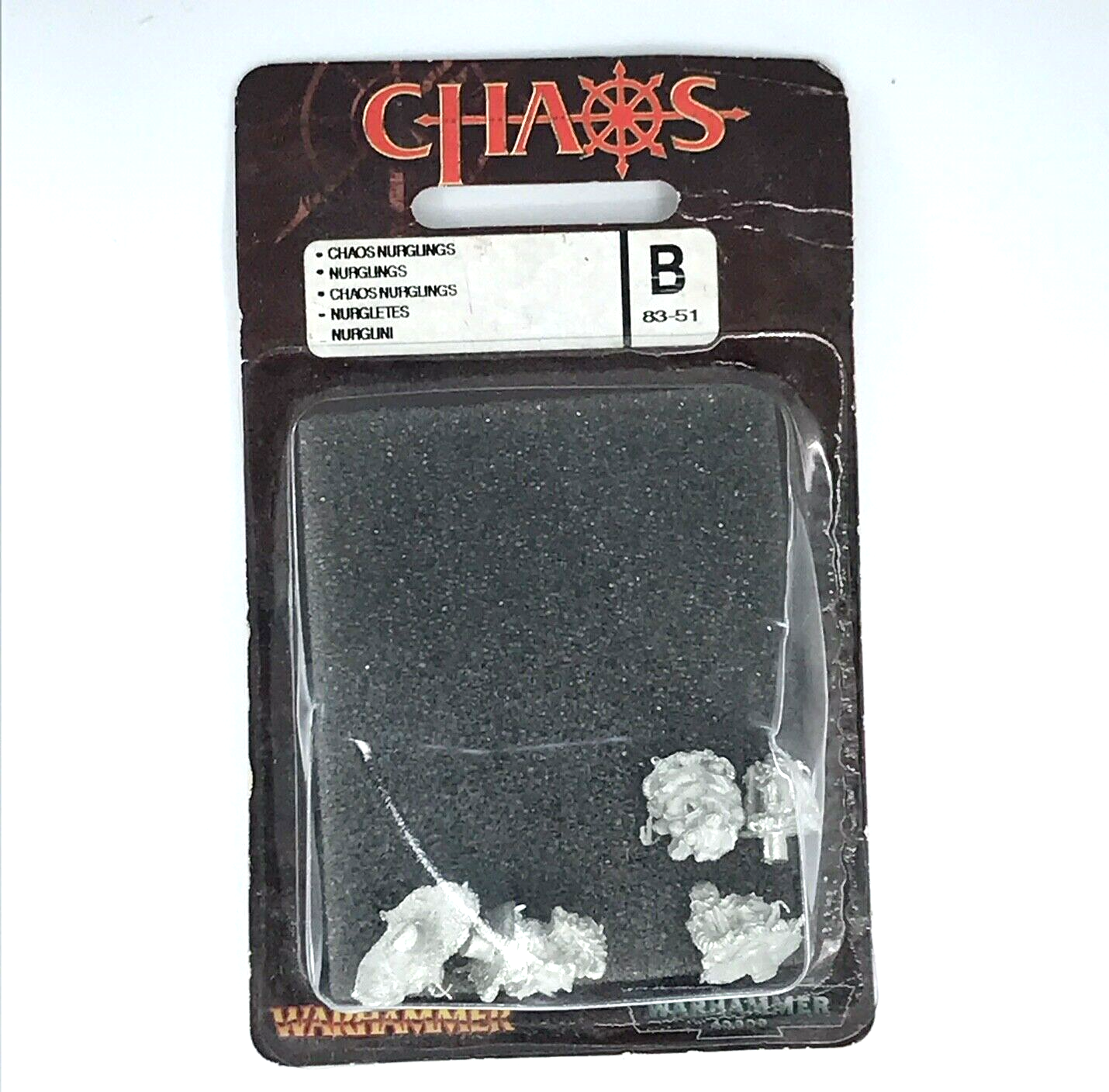 Chaos Nurglings Daemons of Chaos Classic Blister - Warhammer 40K GW OOP C440