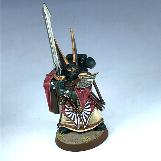 Dark Angels Chapter Master Space Marines - Painted - Warhammer 40K X12958