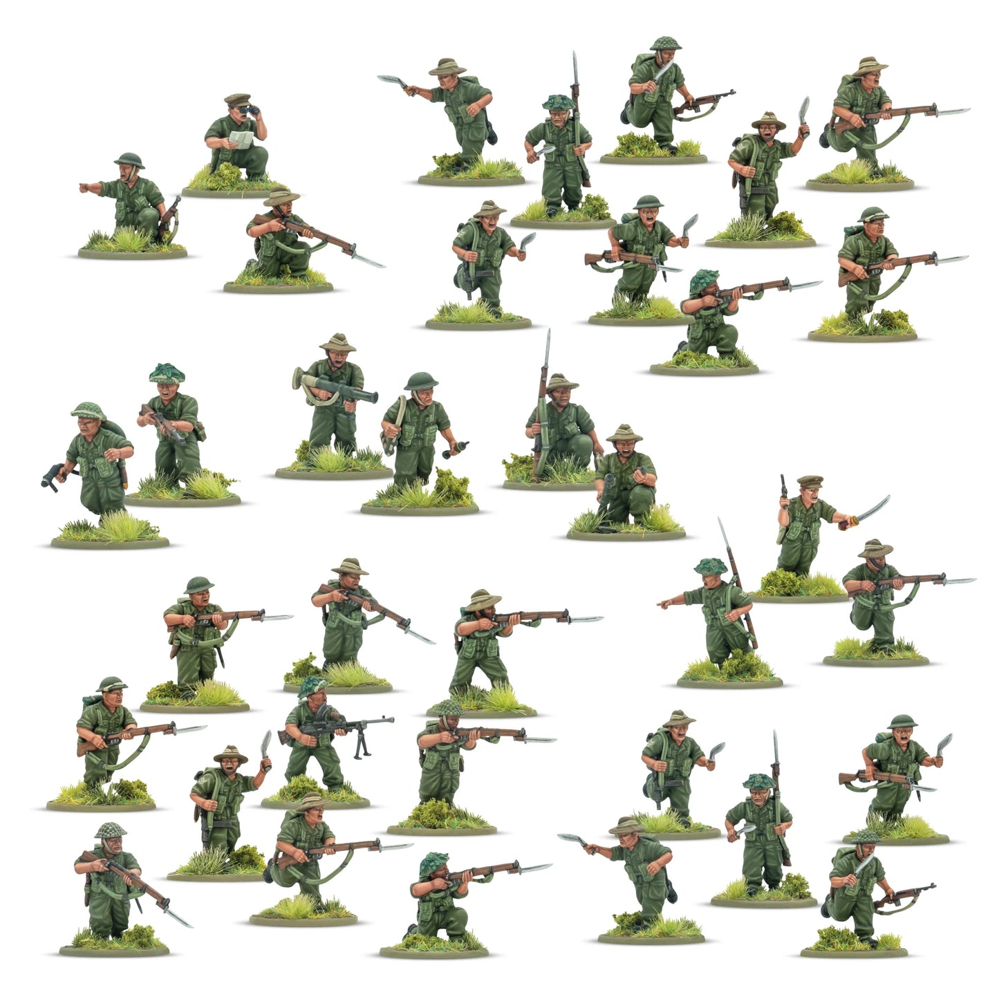 Pre-order: Gurkha Infantry Platoon - Bolt Action - Warlord Games - Brand New