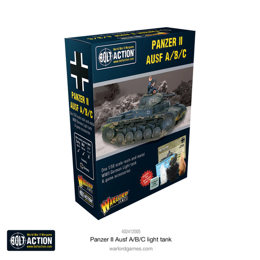 German Panzer II AUSF A/B/C - Brand New - Warlord Games Bolt Action Miniatures