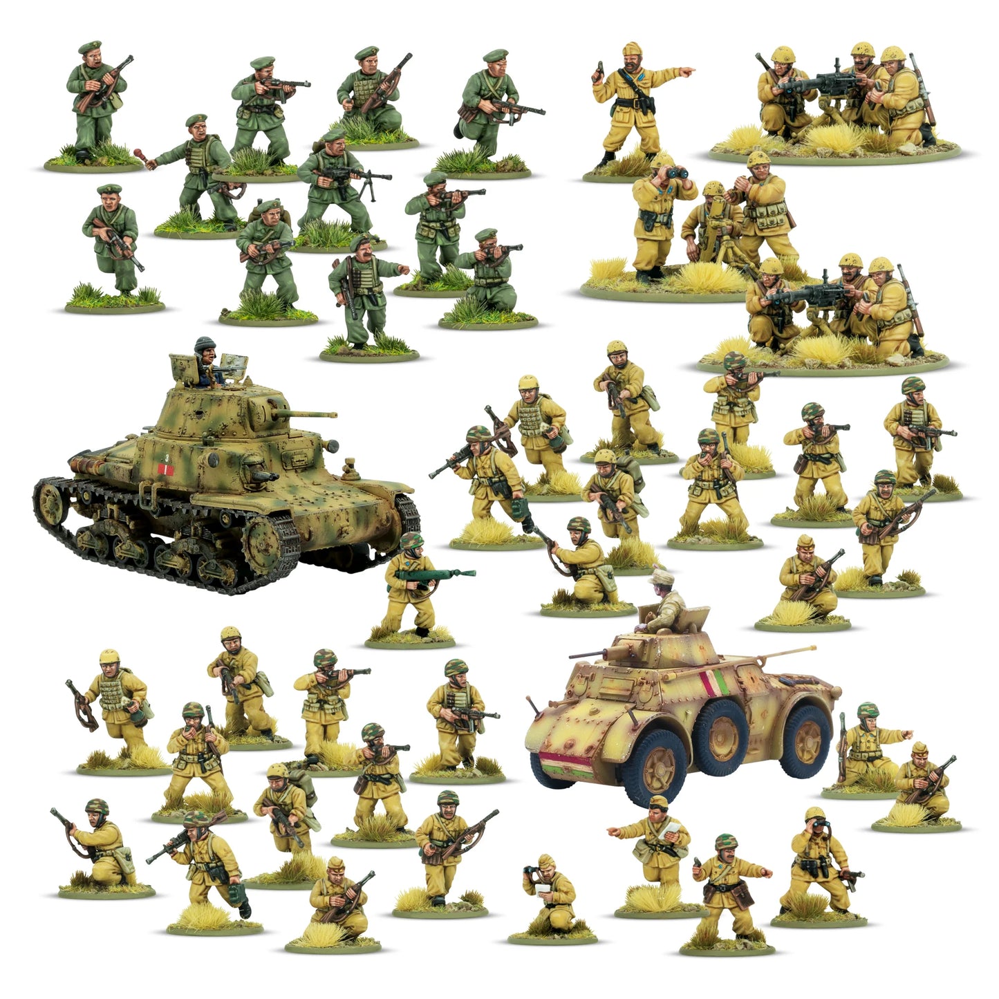 Pre-order: Lions of the Folgore: Italian Paracadutisti starter army - Bolt Action - Warlord Games - Brand New
