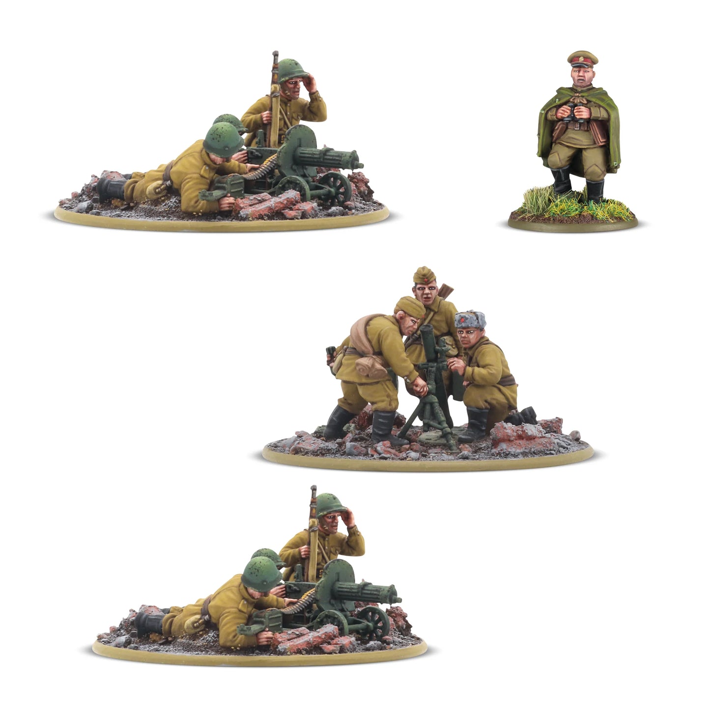 Pre-order: Soviet Infantry Heavy Weapons Platoon - Third Edition - Warlord Games