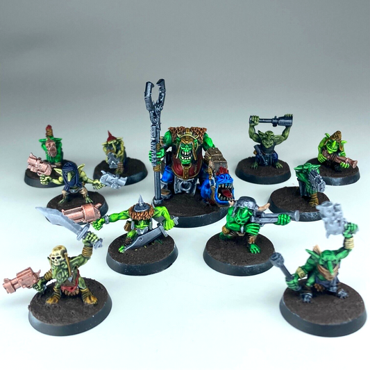 Gretchin & Runtherd - Space Orks - Painted - Warhammer 40K Games Workshop C4837