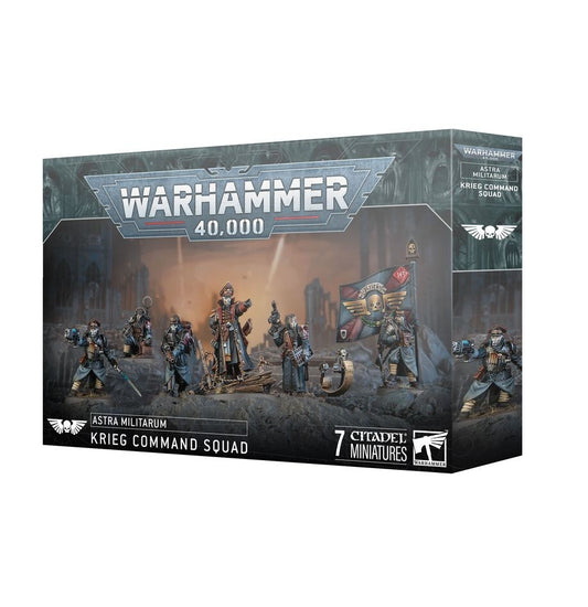 Krieg Command Squad - Astra Militarum - Brand New - Warhammer 40k Games Workshop