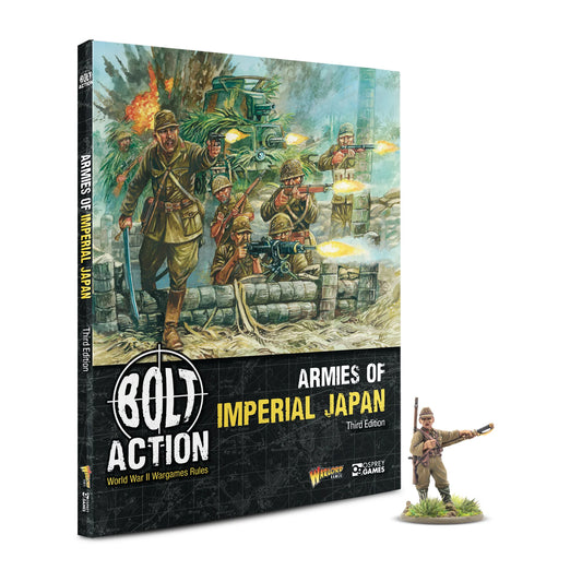 Pre-order: Armies of Imperial Japan with 'Into the Jungle' (Hiroo Onoda) Book Miniature - Bolt Action - Warlord Games