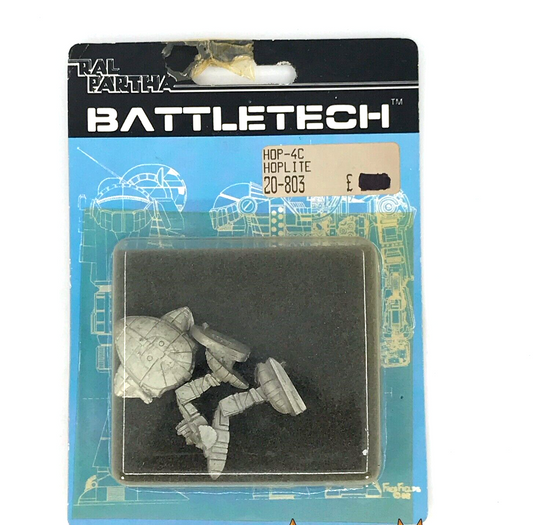 Ral Partha Minifigs Hoplite Robot Battle Tech - Blister - Ral Partha C1779