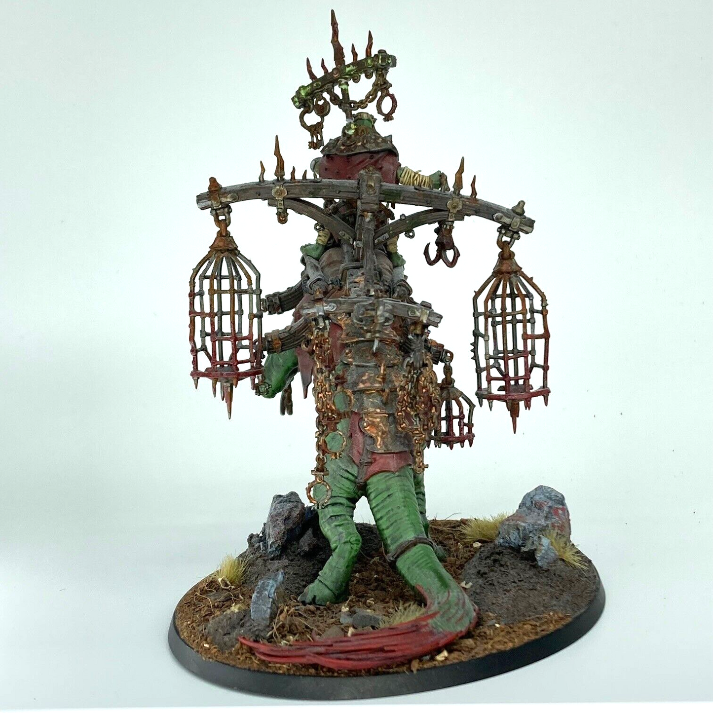 Snatchaboss on Sludgeraker Beast Orruk Warclans - Warhammer Age of Sigmar