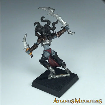 Metal Painted Dark Elf Elves Witch Elf - Warhammer Age of Sigmar X6992