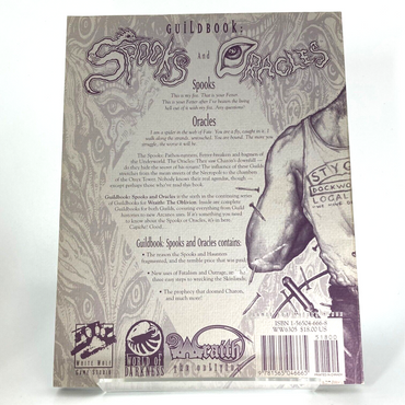 Spooks and Oracles - Wraith: The Oblivion RPG Guild Book - White Wolf M794