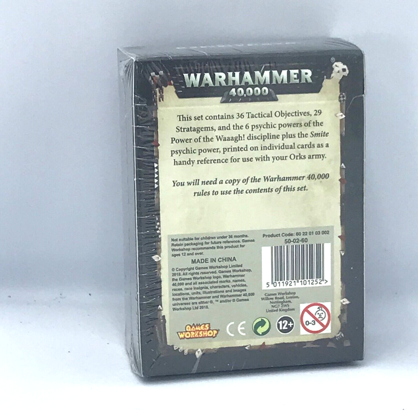 Data Cards Space Orks 40K Expansion - Warhammer 40K C2994