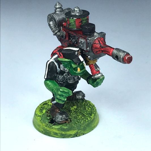 Metal Classic Space Ork With Heavy Weapon - Painted - Warhammer 40K X6887