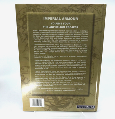 Imperial Armour Volume 4 - The Anphelion Project Warhammer Games Workshop M831
