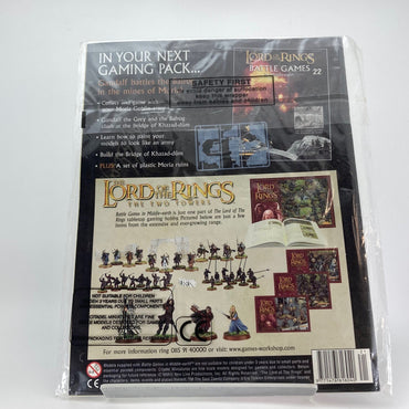 LOTR Magazine 21 - Metal Gimli - LOTR Warhammer Lord of the Rings M1953