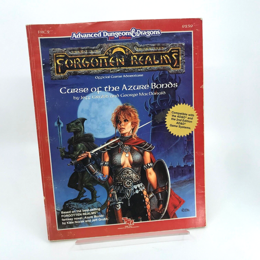 Curse of the Azure Bonds Forgotten Realms - AD&D Dungeons and Dragons M929