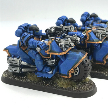 Space Marines Bike Squad - Painted - Warhammer 40K C2705