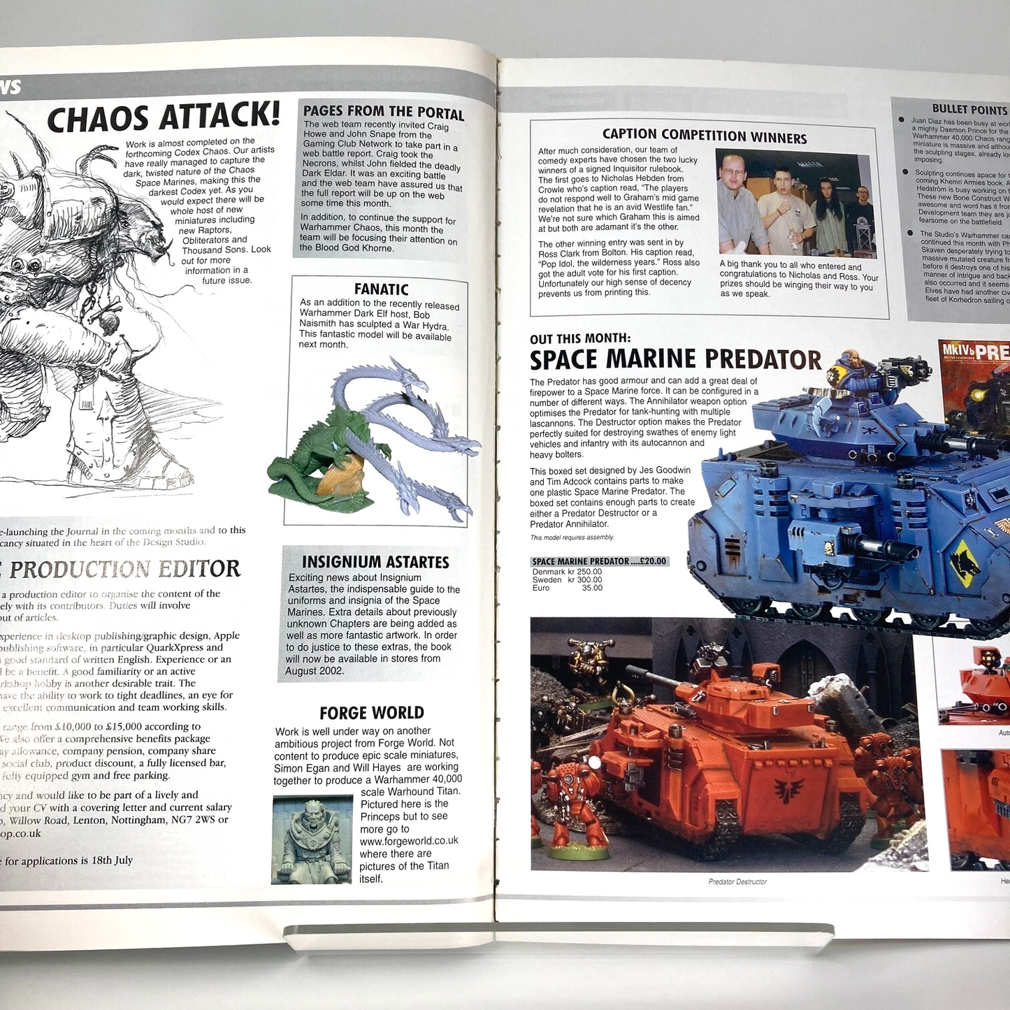 White Dwarf 271 Magazine Games Workshop Warhammer Fantasy 40,000 40K M1878
