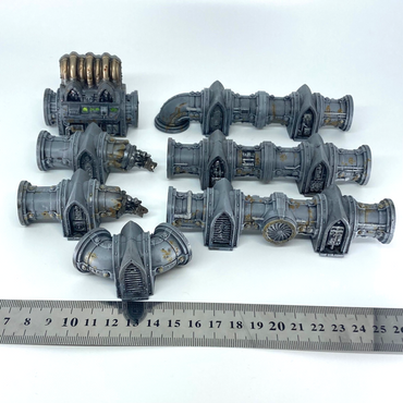 Sector Mechanicus Pipes - Scenery & Terrain - Painted Warhammer 40K GW BOX283