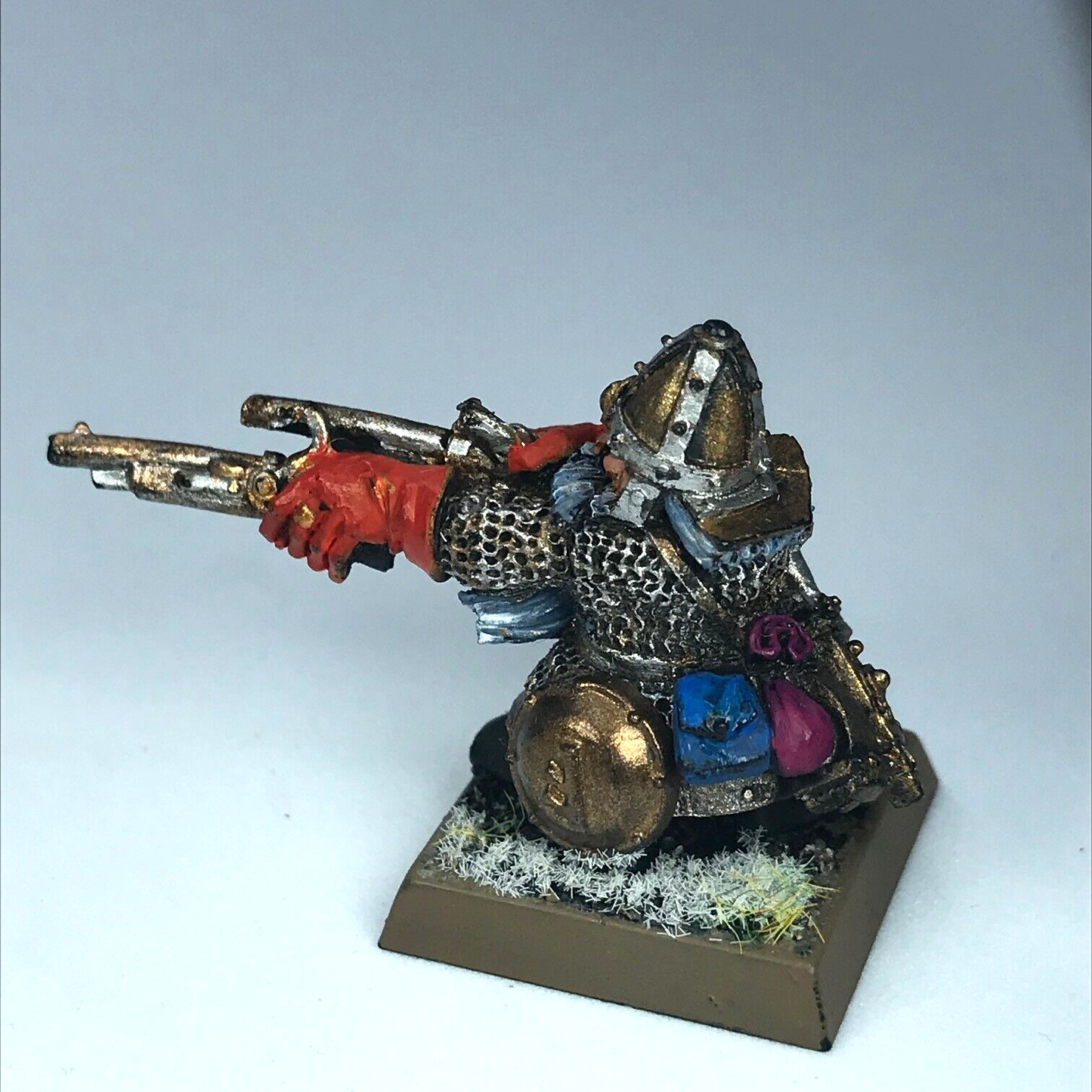 Metal Classic Dwarf Thunderer Champion - Painted - Warhammer Fantasy X10573