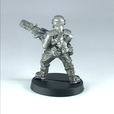 Cadian Shock Troop with Melta Gun Imperial Guard - Warhammer 40K Metal X7114