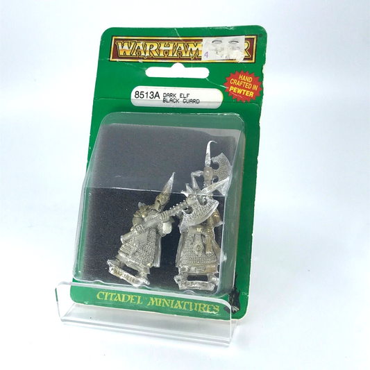 Dark Elf Black Guard of Naggaroth Blister Citadel Warhammer Fantasy Metal C4430