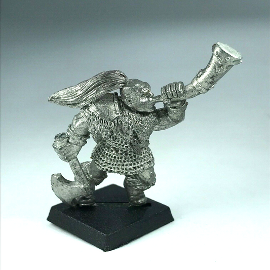 Metal Bearmen Bearman of Ursulo Musician Dogs of War - Warhammer Fantasy X8717