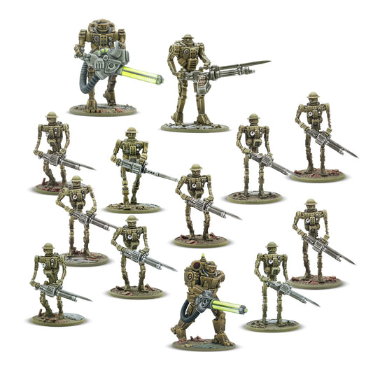 Pre-order: Automated Infantry platoon - Konflikt '47 - Warlord Games - Brand New