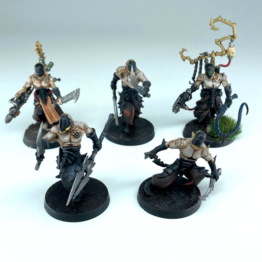 Wrack Squad - Dark Eldar Drukhari - Painted - Warhammer 40K Games Workshop C5189