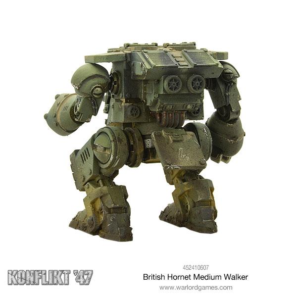 Pre-order: Hornet Medium Walker - British Commonwealth - Konflikt '47 - Warlord Games