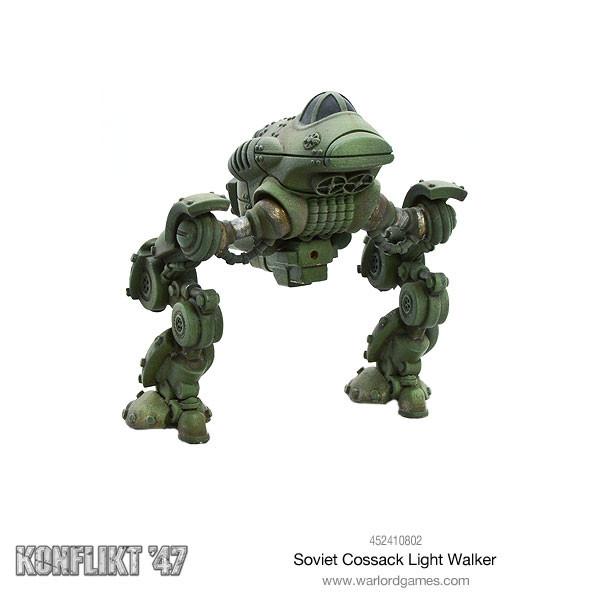 Pre-order: Kazak Light Walker - Soviet Bloc - Konflikt '47 - Warlord Games