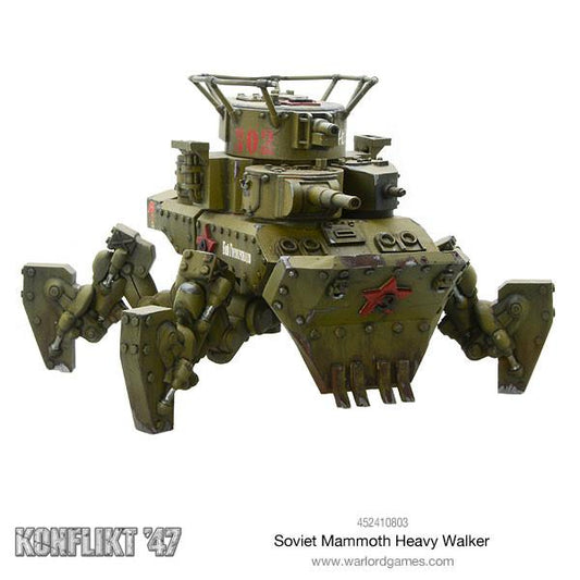 Pre-order: Mahmot Heavy Walker - Soviet Bloc - Konflikt '47 - Warlord Games