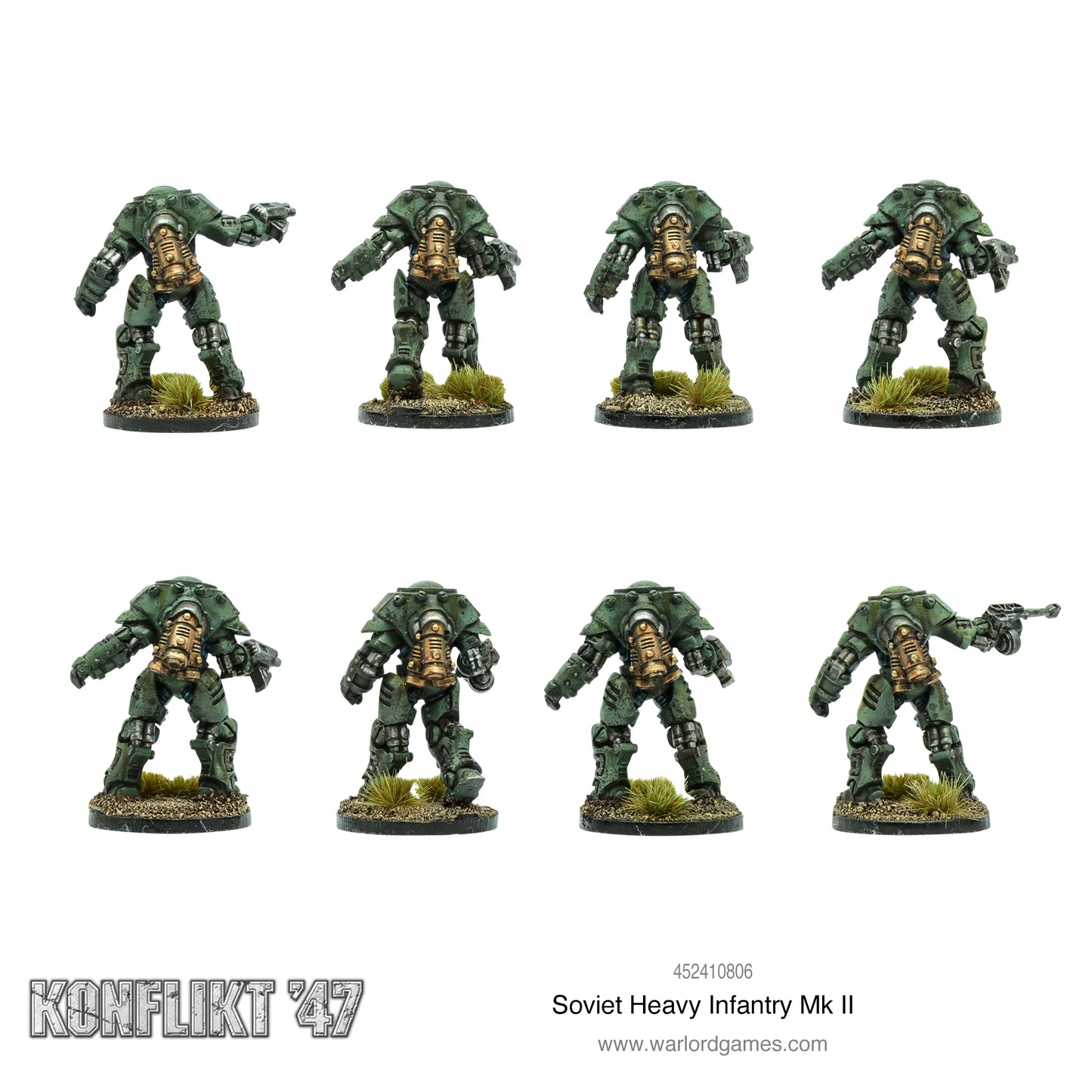 Pre-order: Guards MKII Armoured Infantry - Soviet Bloc - Konflikt '47 - Warlord Games