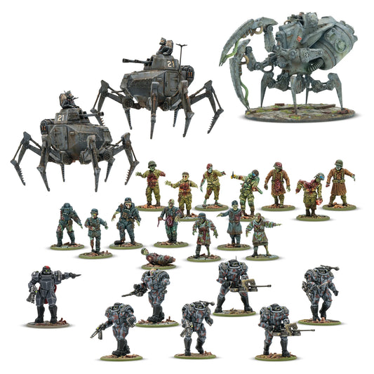 Pre-order: Axis Sonderkampfgruppe Starter Army - Konflikt 47 - Warlord Games - Brand New
