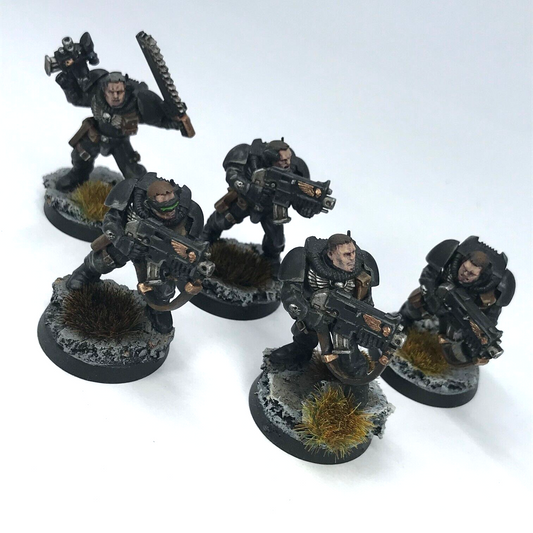 Space Marines Scout Section - Painted - Warhammer 40K C2527
